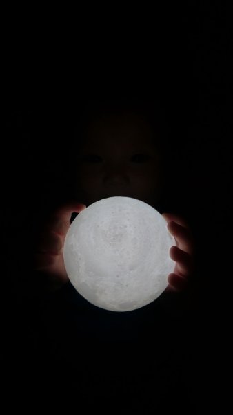 Свечение Луны