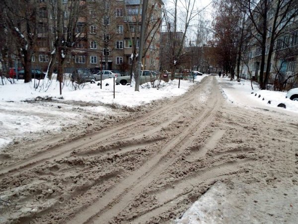 Слякоть в Москве