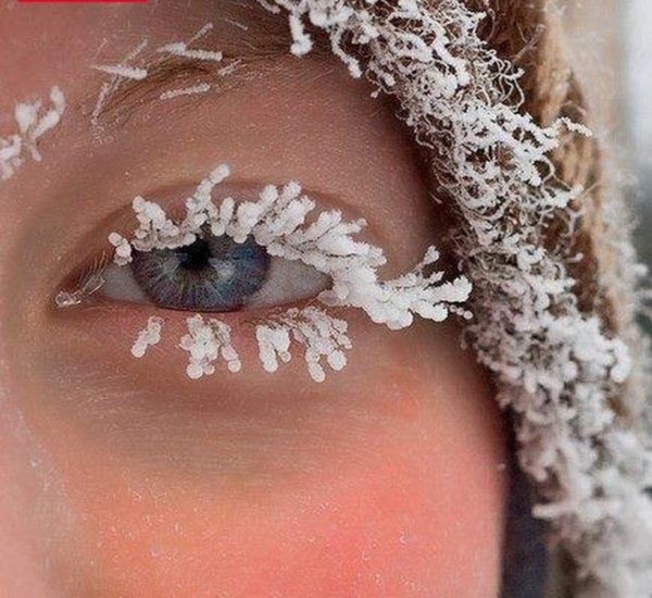 Снег на ресницах