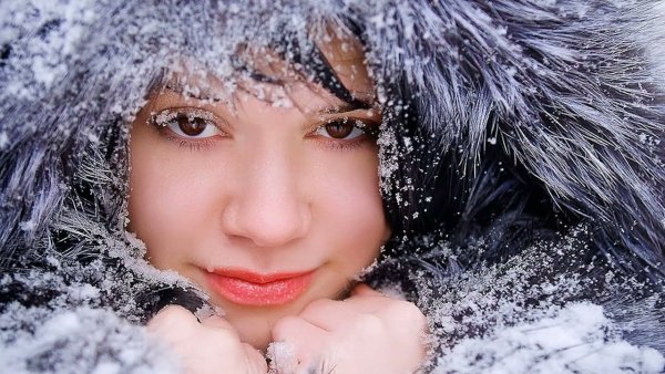 Снежинки на ресницах