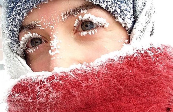 Снежные ресницы