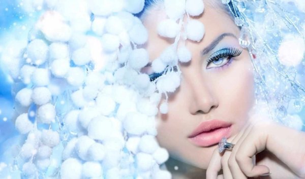 Ресницы зима