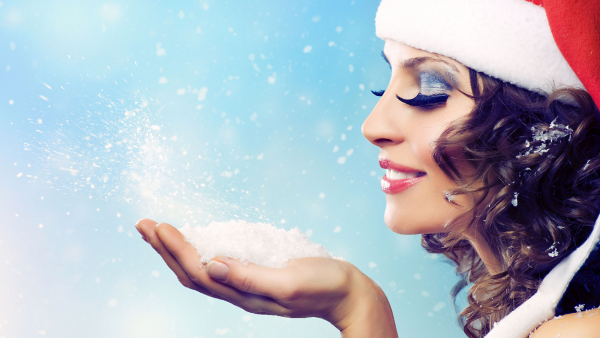 Ресницы на новый год