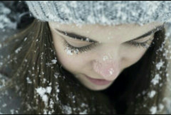 Снежинки на ресницах