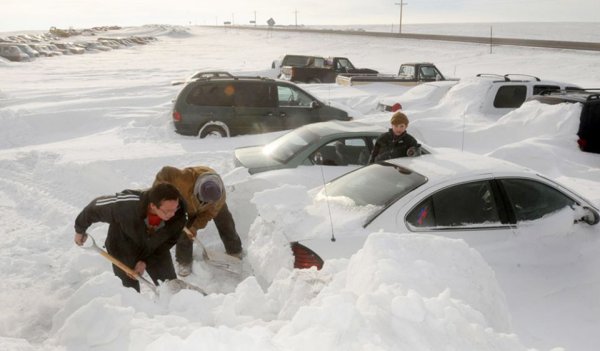 Снежные заносы