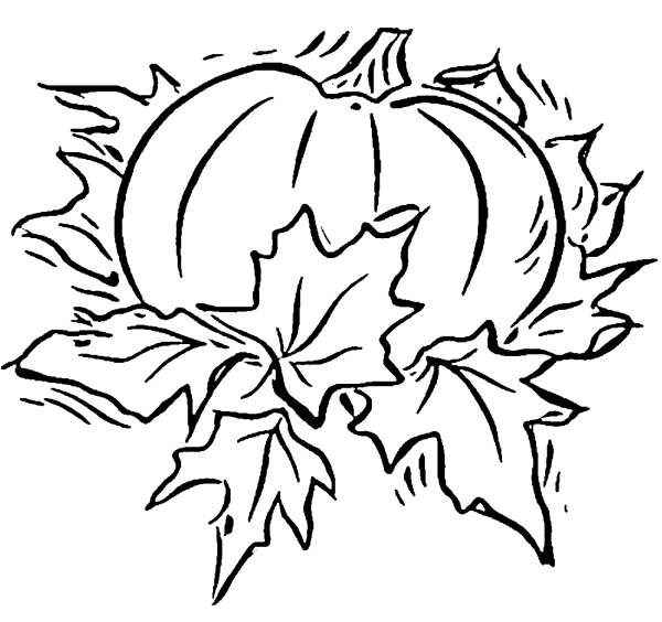 Трафарет осень