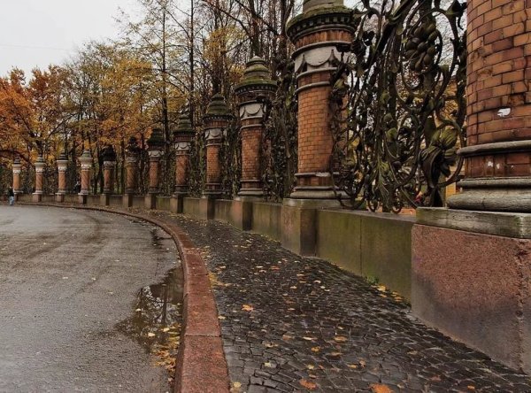 Санкт-Петербург Исаакиевский поздняя осень