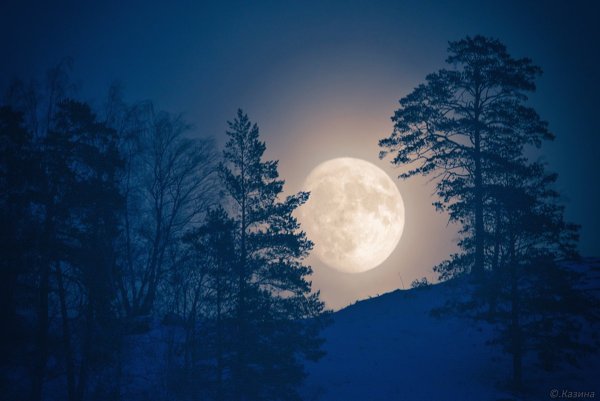 Светлана Казина снимки Луны