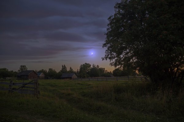 Летняя ночь в деревне