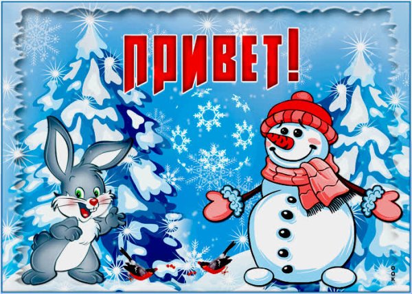 Зимние приветики картинки
