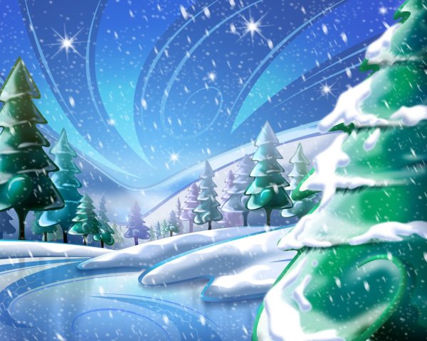 Новогодний фон