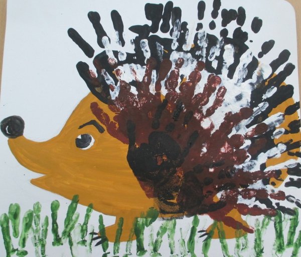 Нетрадиционное рисование ладошками