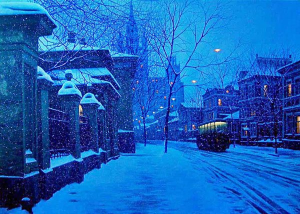 Зимние пейзажи Алексей Бутырский