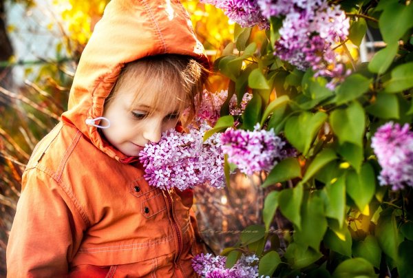 Дети радуются весне