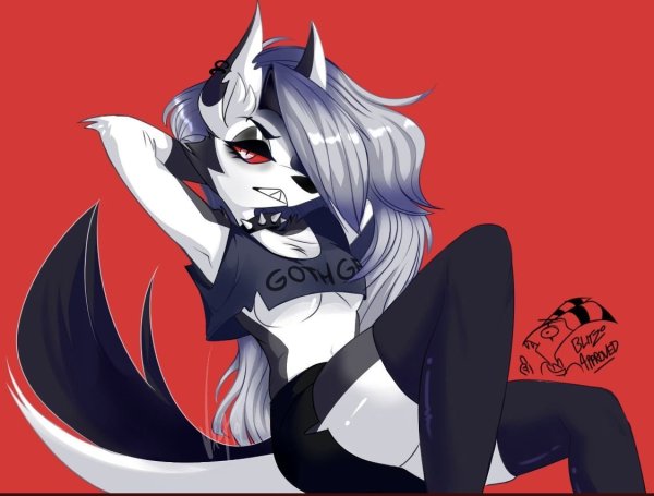 Хеллува босс Loona арт