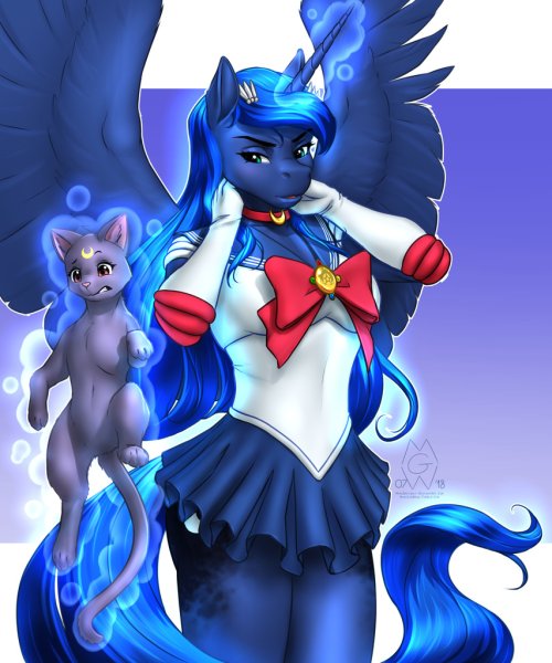Princess Luna Антро