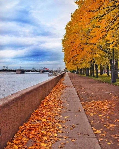 Золотая осень в Санкт-Петербурге