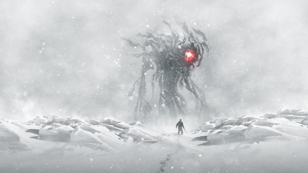 Снежная буря фэнтези