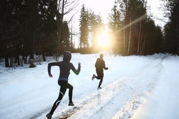 Бег по снегу