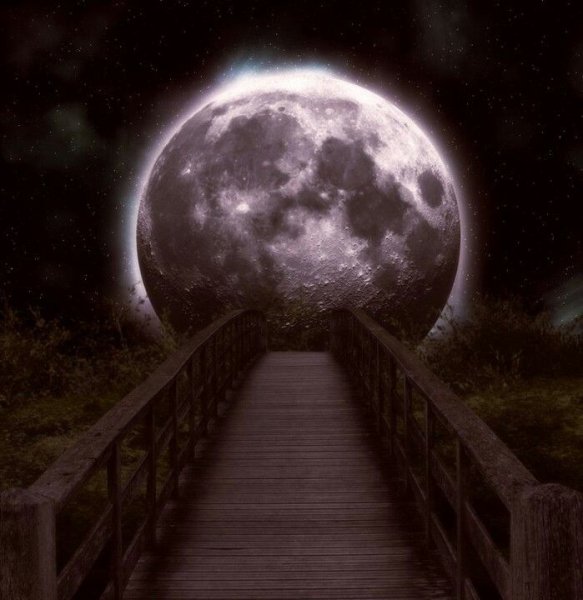 Лестница ведущая к Луне