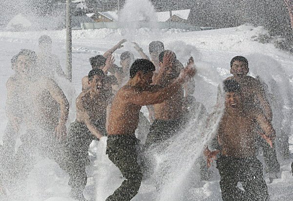 Обтирание закаливание