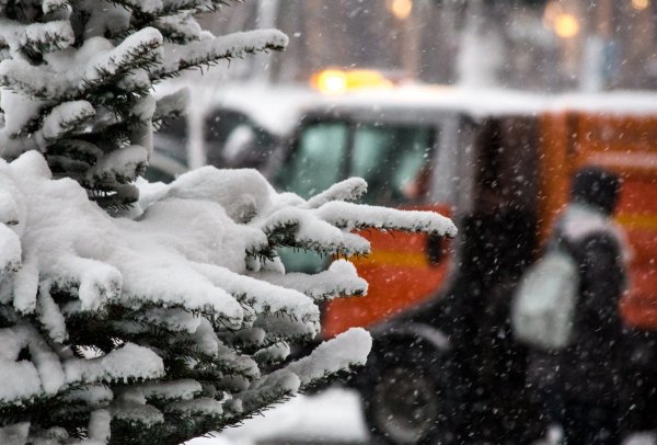 Небольшой небольшой снег