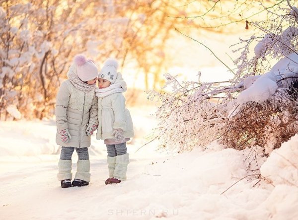 Семейное счастье зима