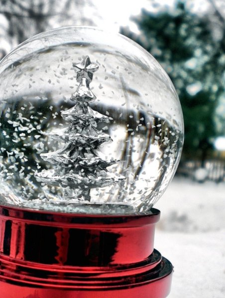 Зима в шаре