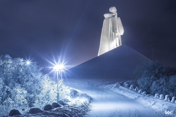Памятник советского Заполярья Мурманск