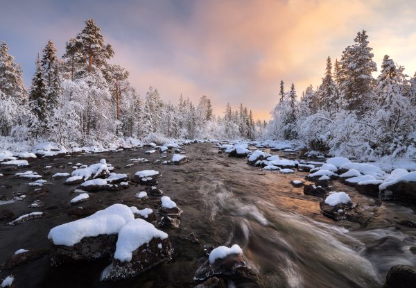 Кольский полуостров природа зима