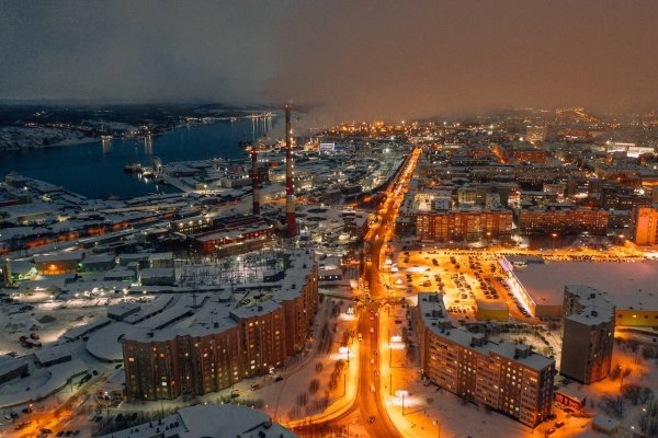Ночной Мурманск