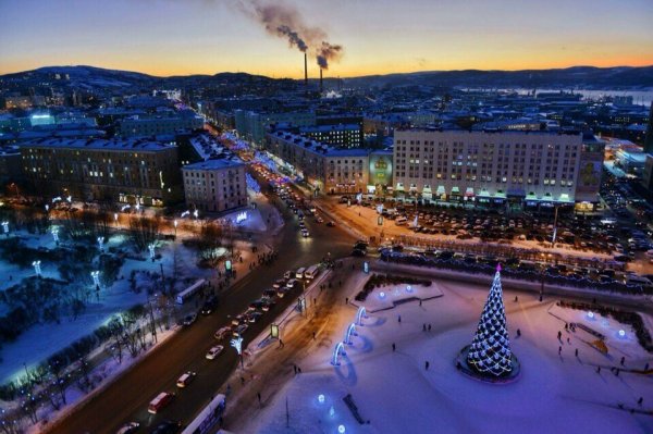 Мурманск площадь города