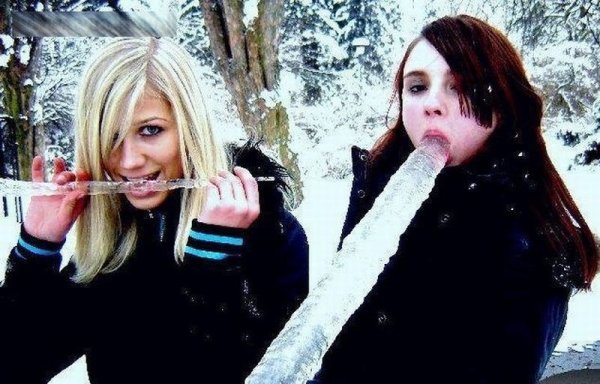 Девушки сосули