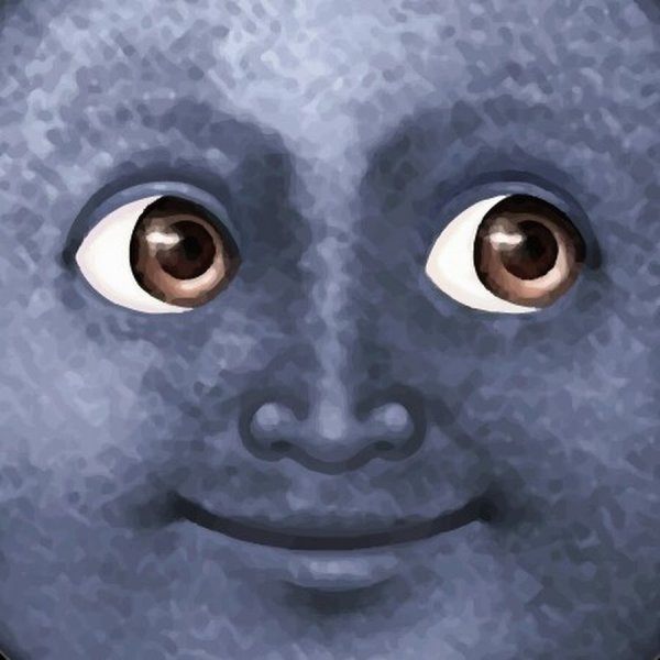 Луна насильница смайлик