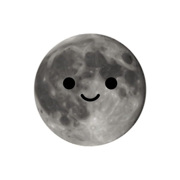 Эмодзи полнолуние