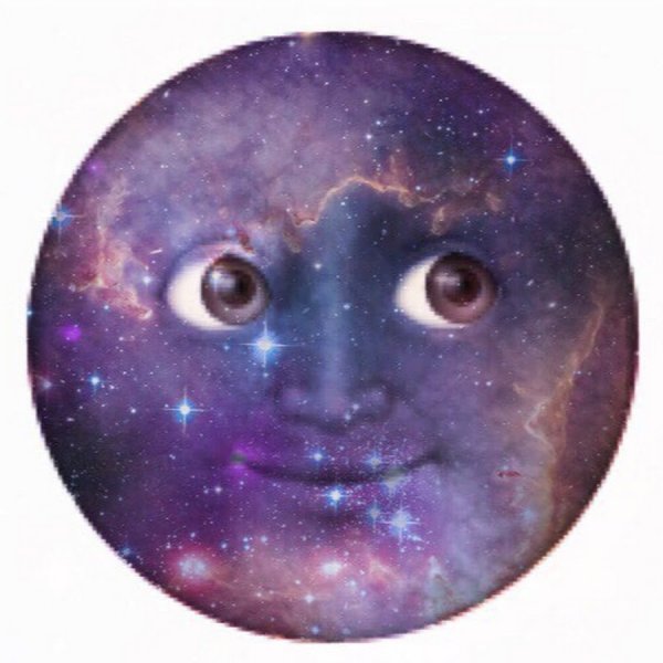 Луна смайлик