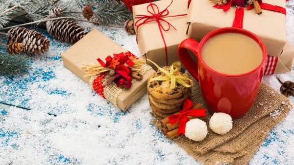 Кофе новый год