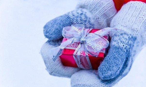Варежки в подарок