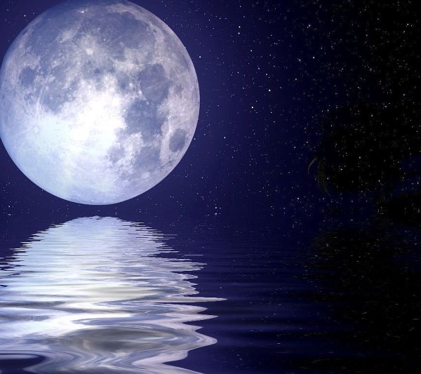 Луна и звезды