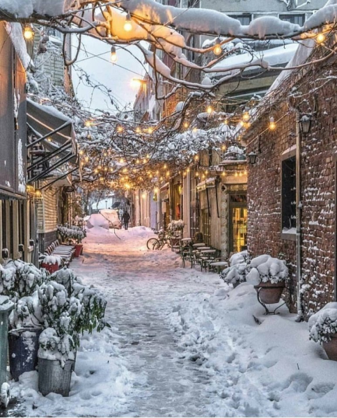 Зимняя улица