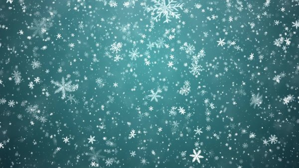 Фон снежинки