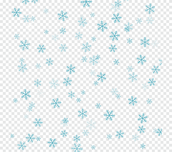 Фон снежинки на прозрачном фоне