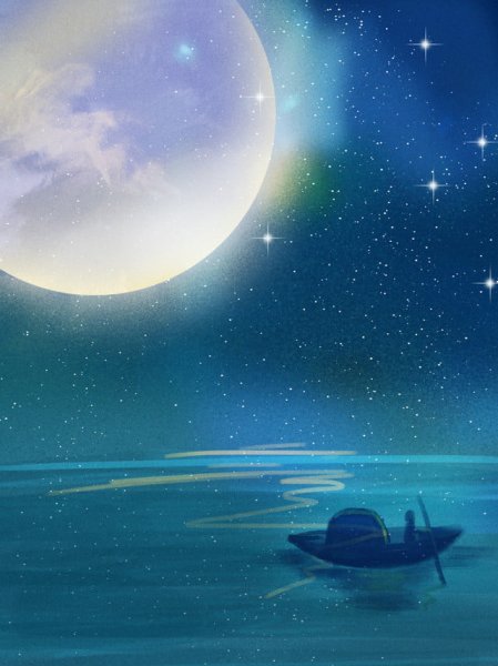 Фон полнолуние