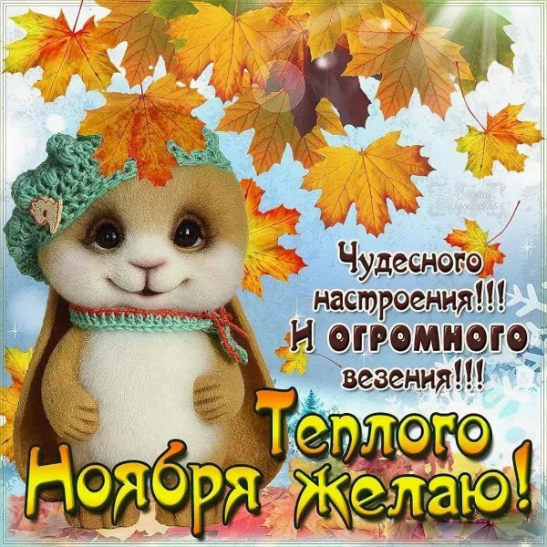 С бодрымноябрьским утром
