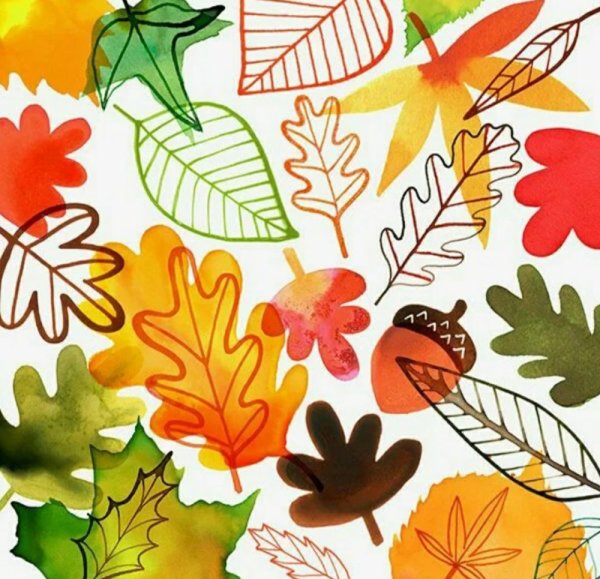 Осенний узор для детей