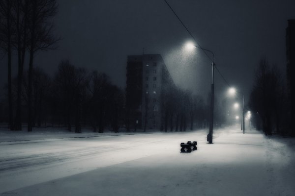 Зимний город