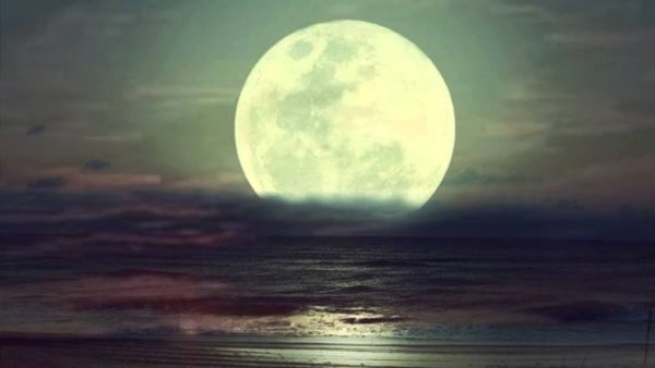 Луна и природа прилив