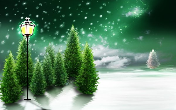 Новогодняя природа