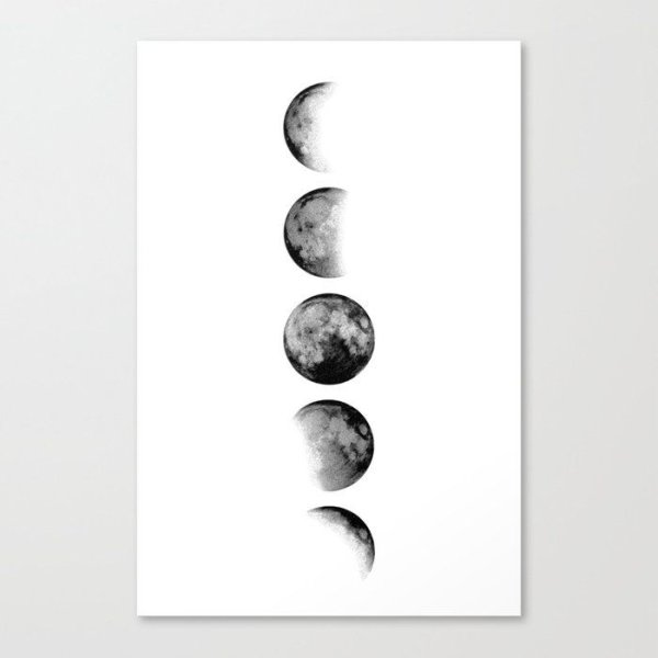 Лунный цикл тату эскиз