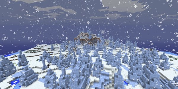 Minecraft биом ледяной